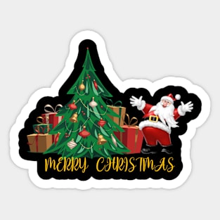 Happy Merry Christmas Sticker